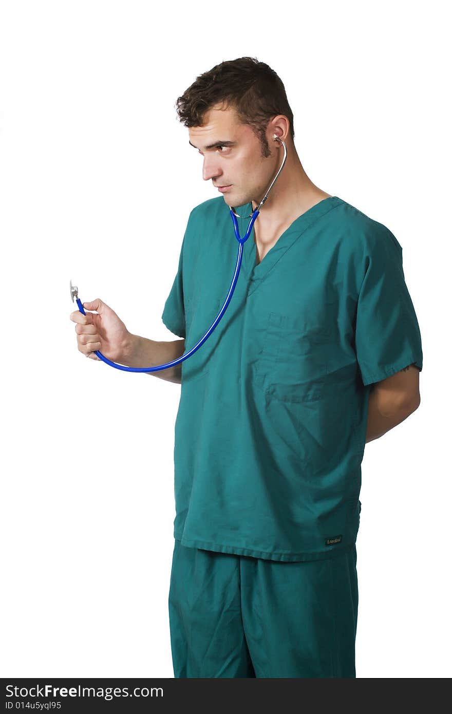 Doctor with stethoscope