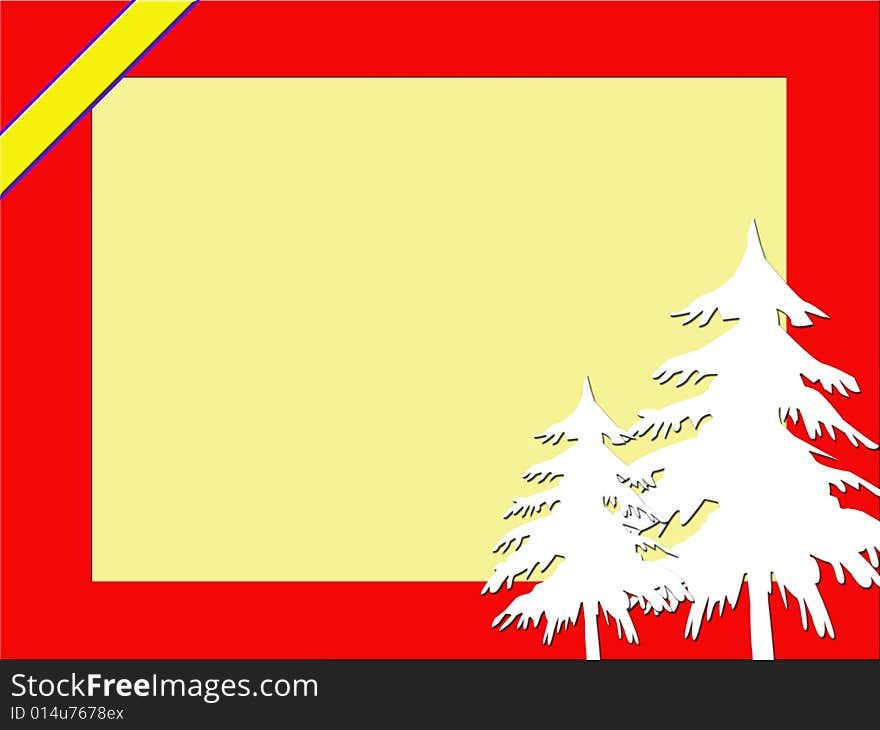 Christmas frame/background