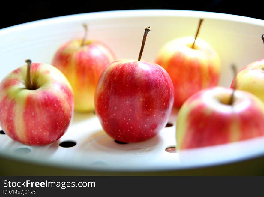 Chinese small apple, it's called Haitang in Chinese, sweet and delicious fruit.