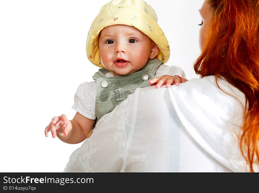 Happy Mother With Girl