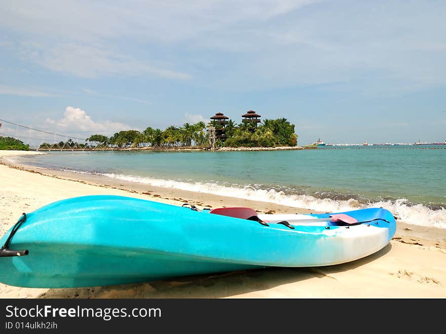 Tropical destination Sentosa