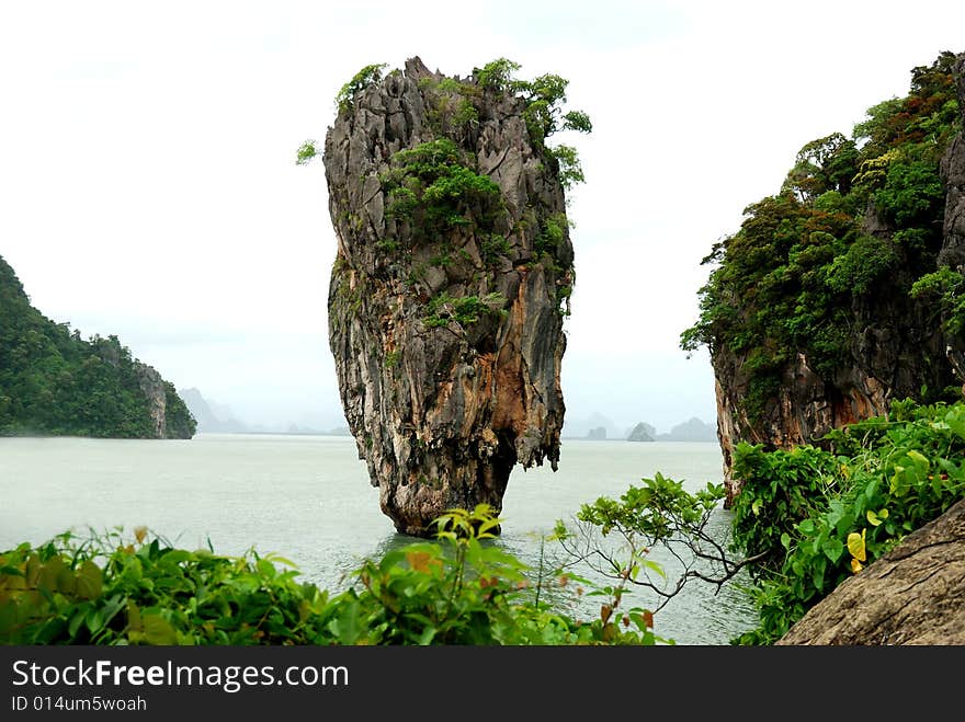 Landmark of James Bond island