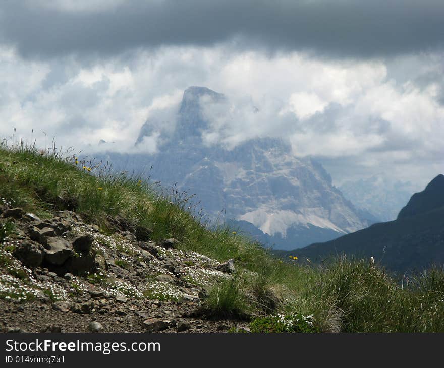 Summer dolomite view