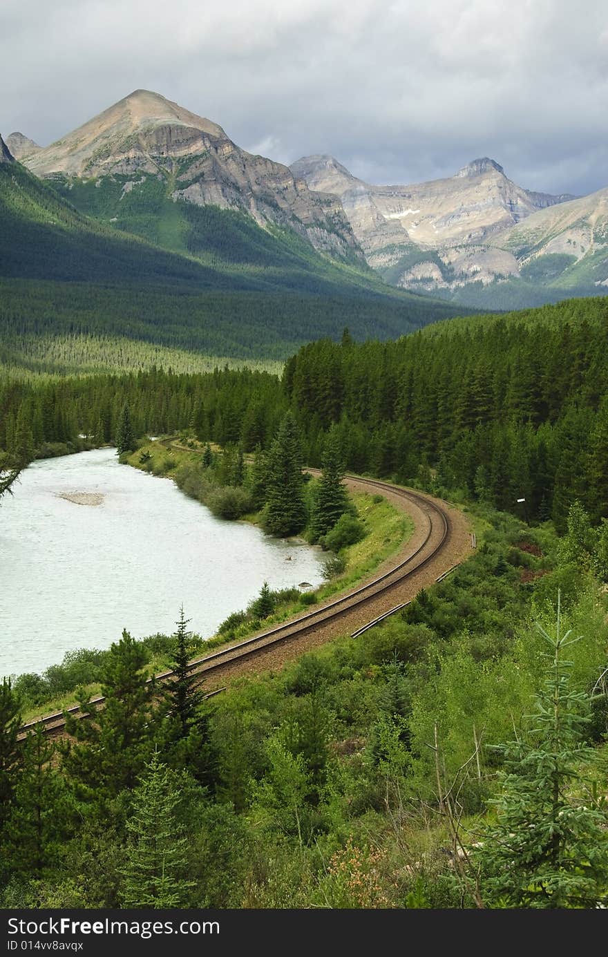 Alberta, Banff National Park, Canada. Alberta, Banff National Park, Canada