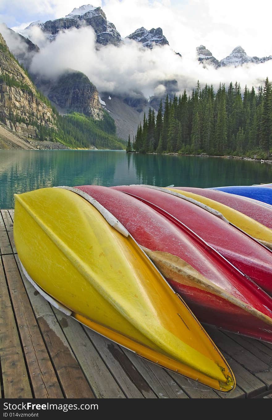 Moraine Lake, Alberta, Banff National Park, Canada