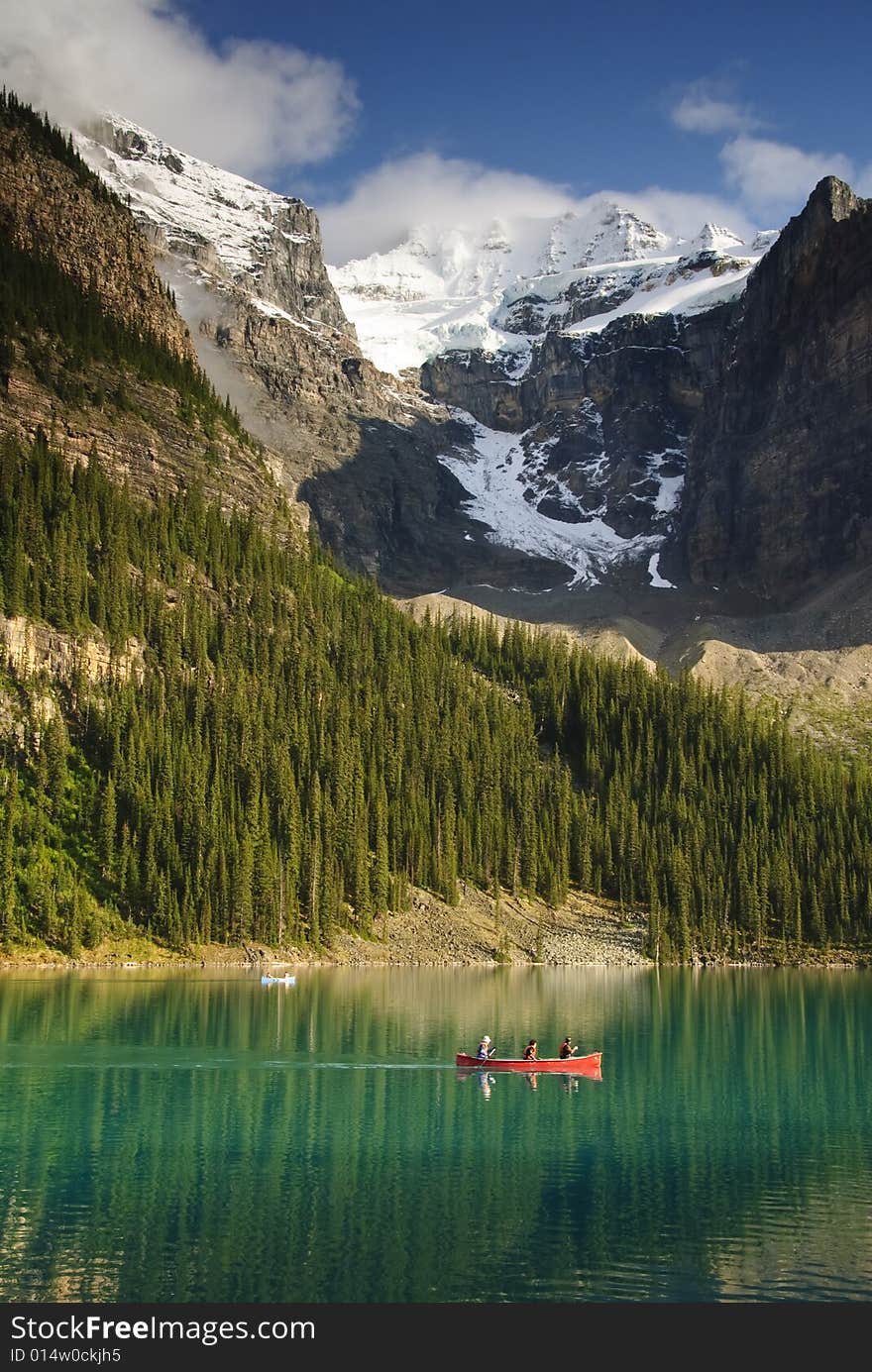 Moraine Lake, Alberta, Banff National Park, Canada