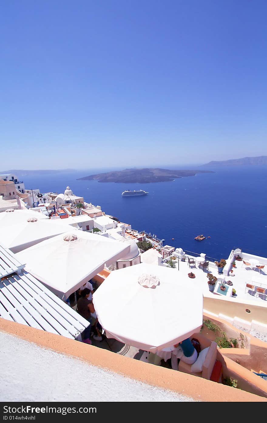 Beautiful view in greek island. Beautiful view in greek island