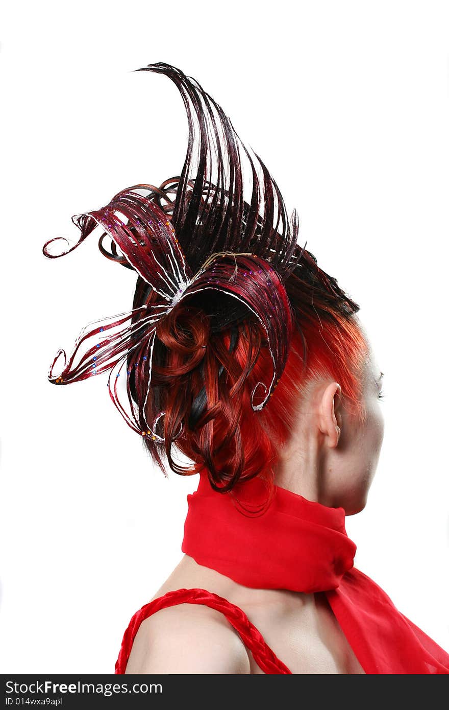 Creative hairdress