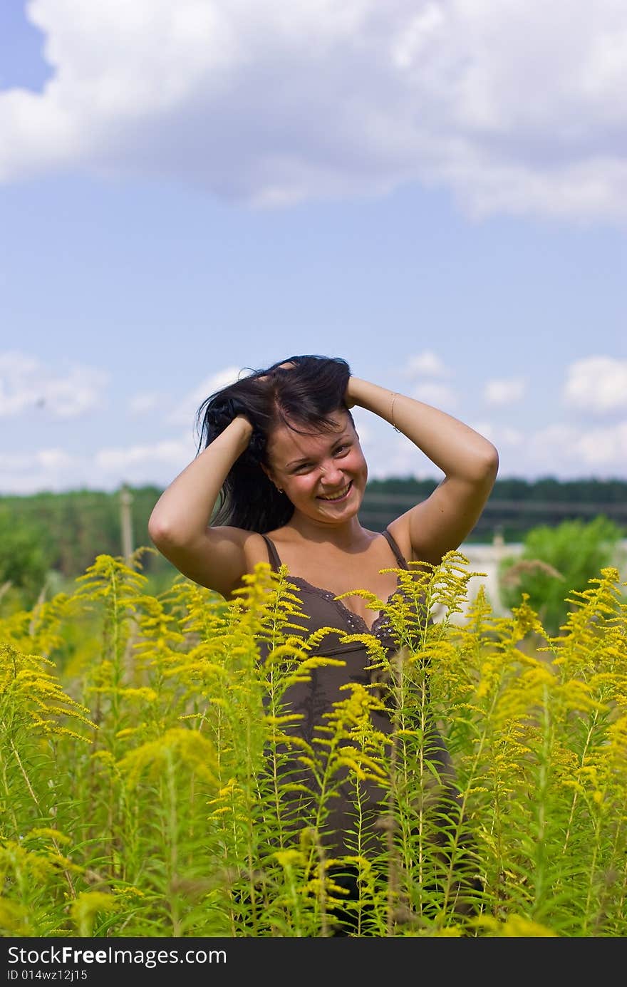 Laughing Making Look Younger Woman