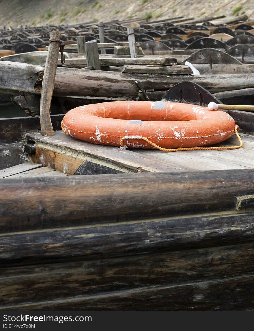 The boat of MT.Longhu jiangxi china . The boat of MT.Longhu jiangxi china .