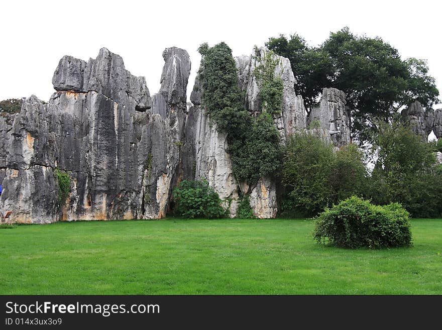 Stone Forest, China's National Park, Yunnan, China