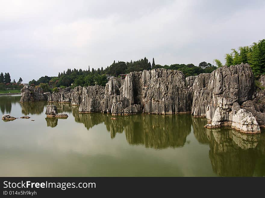 Stone Forest, China's National Park, Yunnan, China