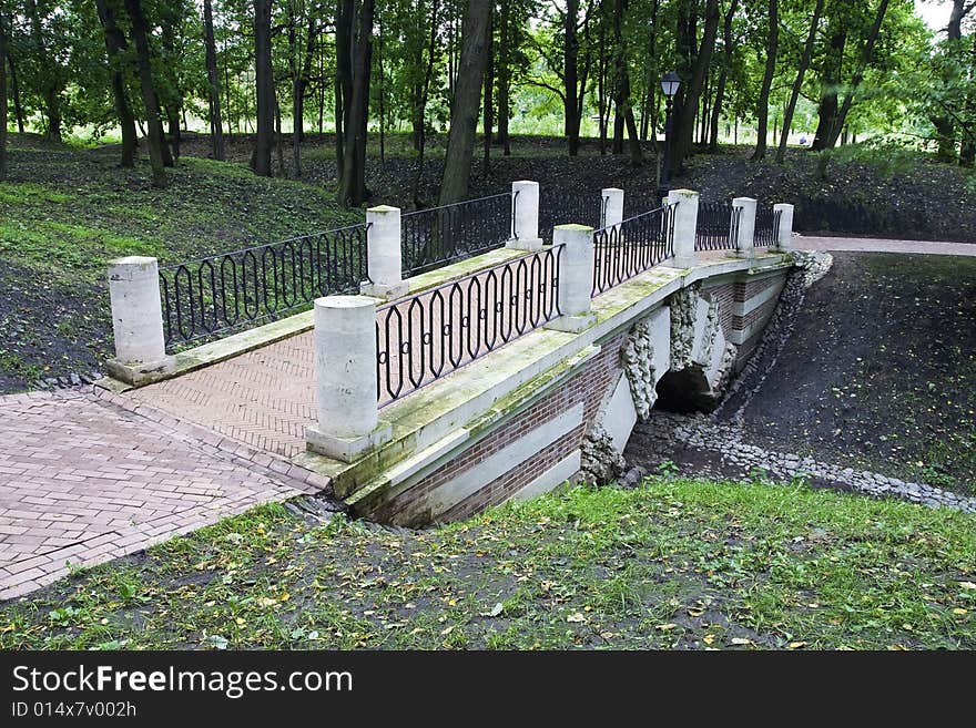 Bridge in park