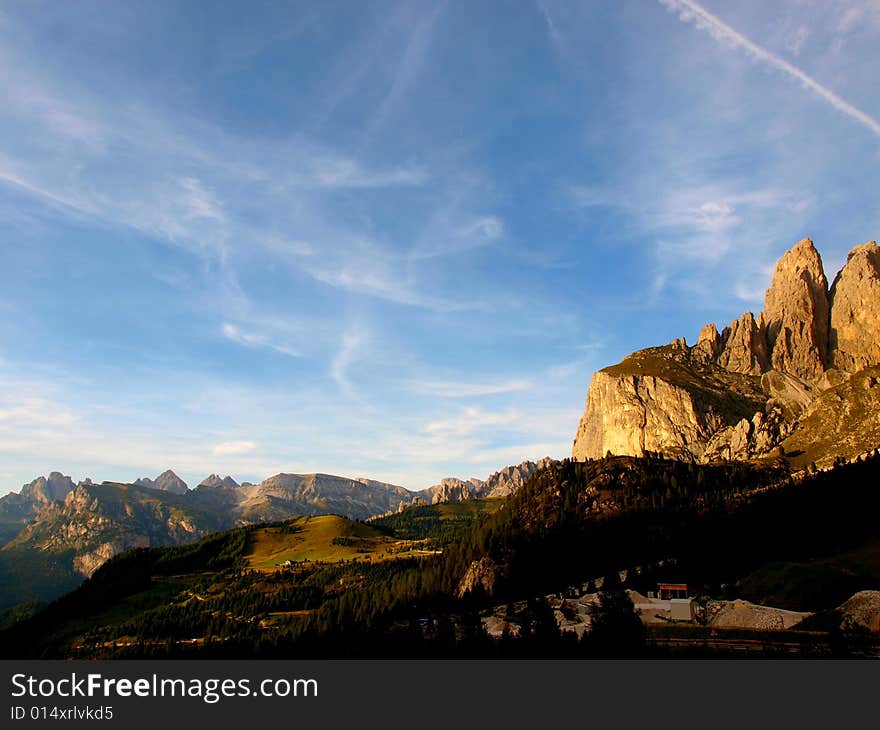 Dolomiti mountains