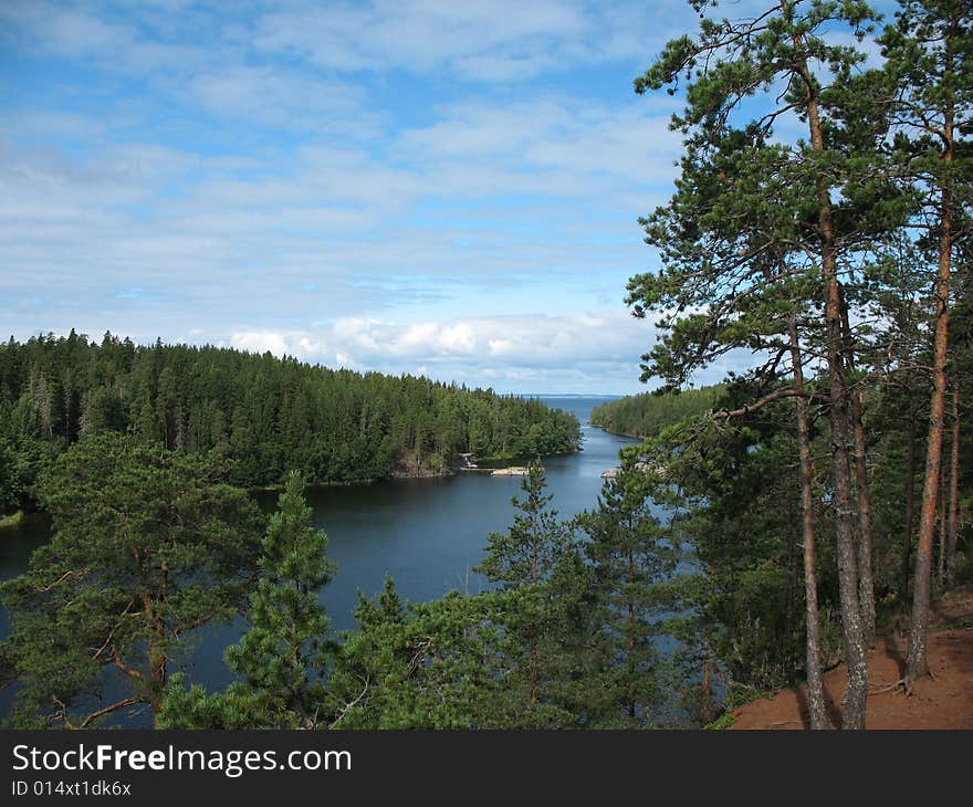 A beautiful island Valaam