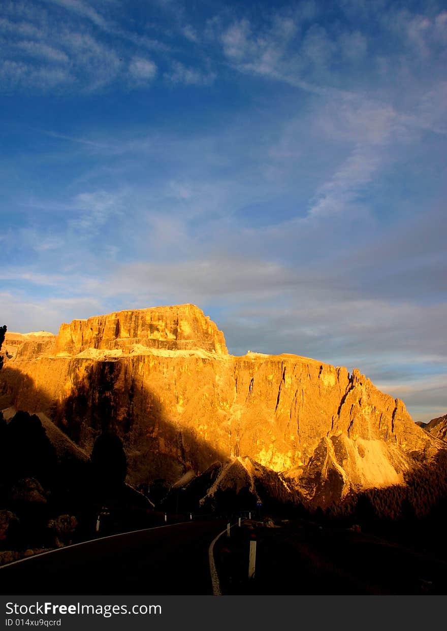 Dolomiti mountains