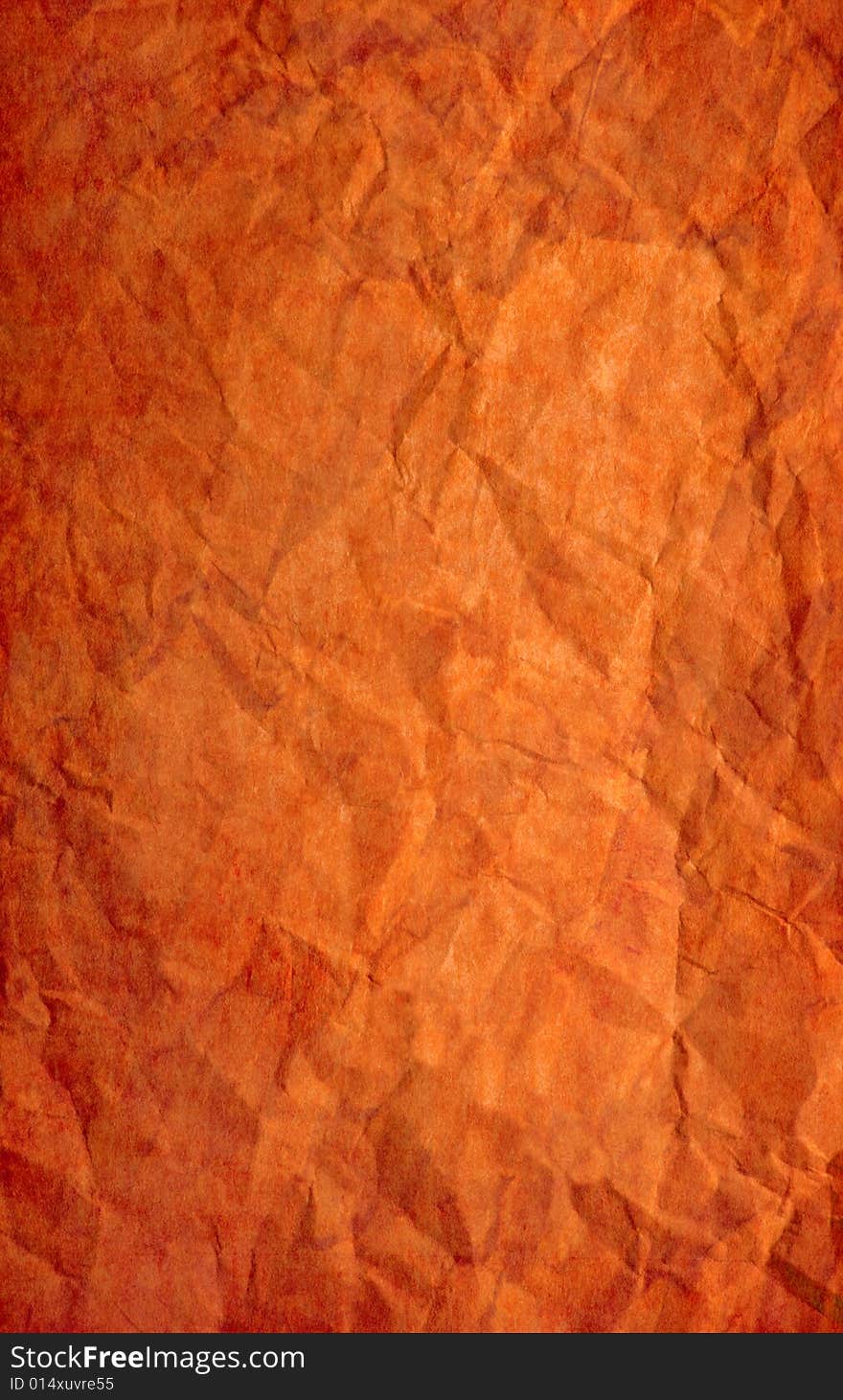 Crumpled paper texture close up
