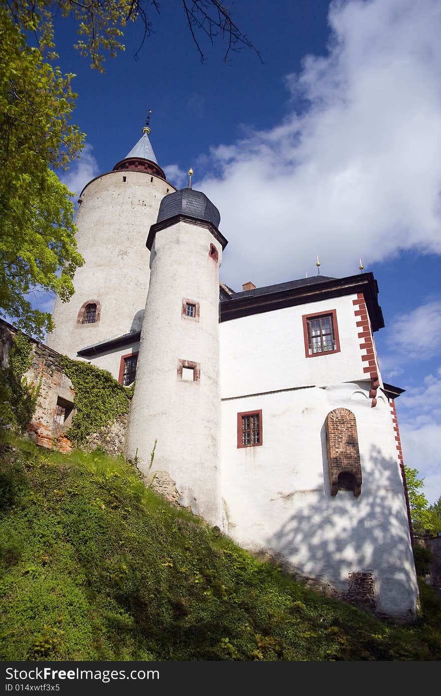 Castle Burg Posterstein, Thueringen, Germany