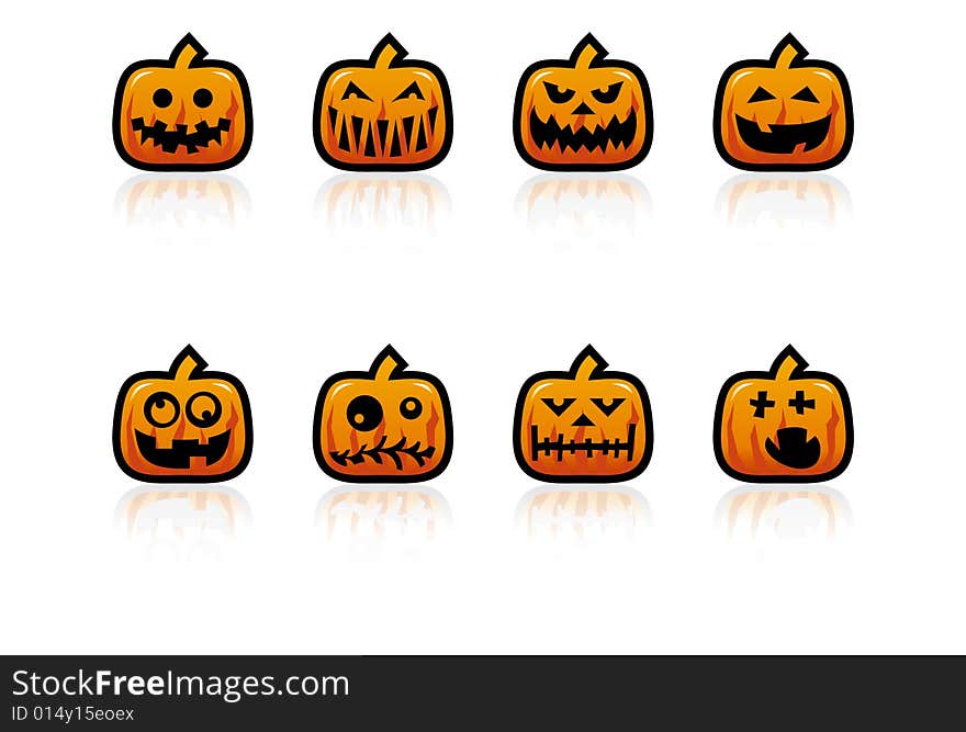 Halloween pumpkins