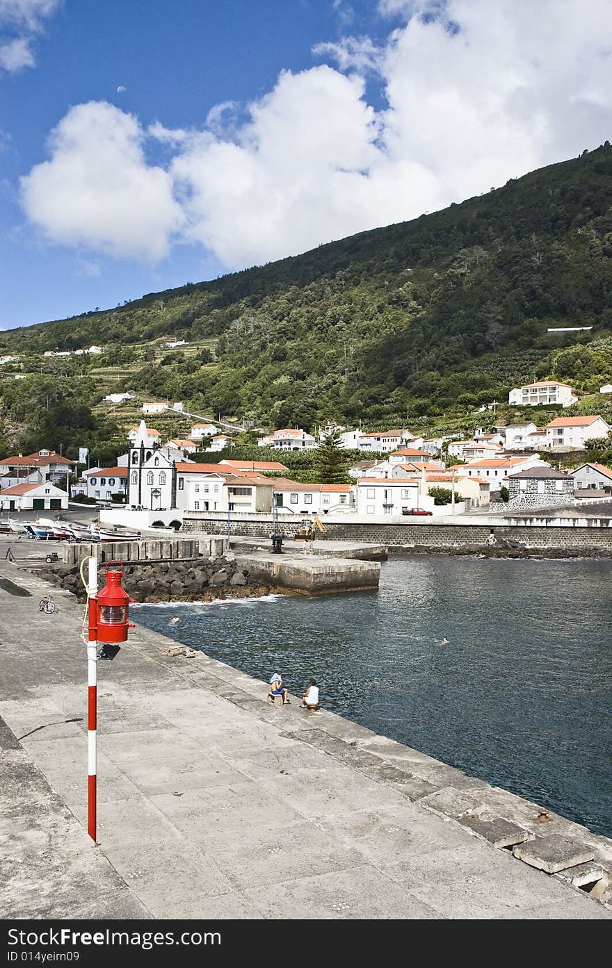 Fishing village of Ribeiras, Pico Island, Azores, Portugal. Fishing village of Ribeiras, Pico Island, Azores, Portugal