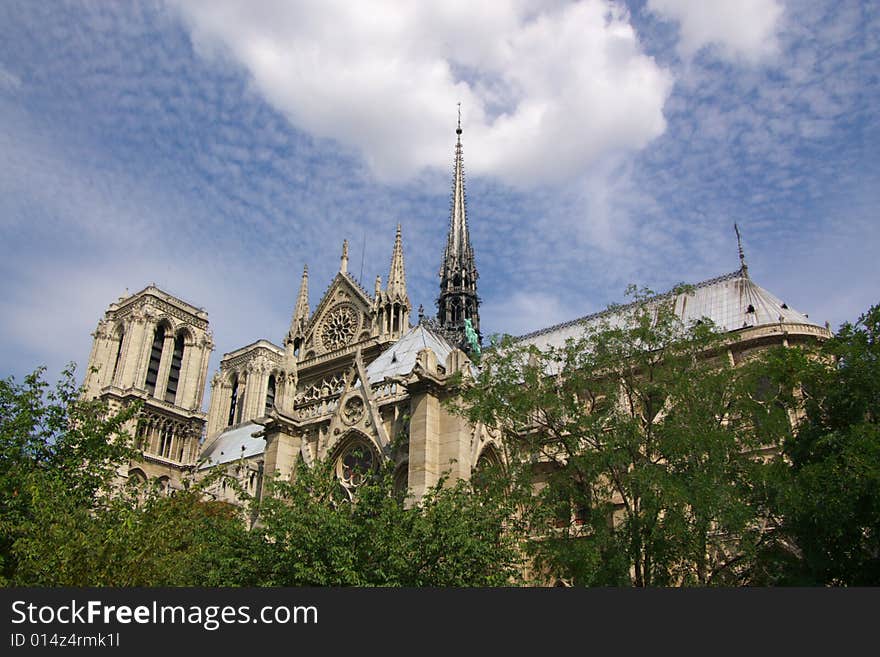 Notre Dam Cathedral Of Paris