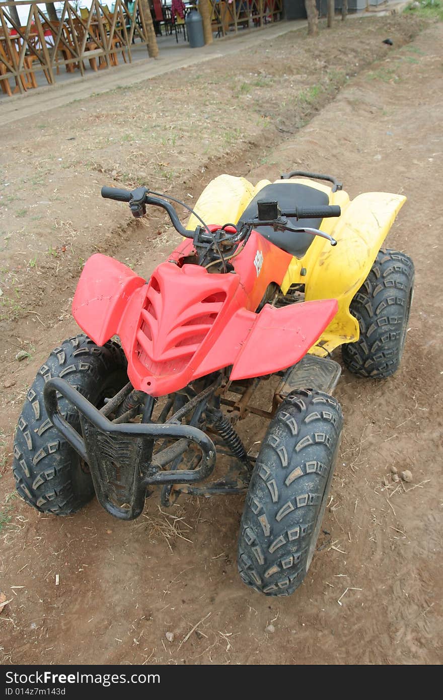 Quad bike vehicle