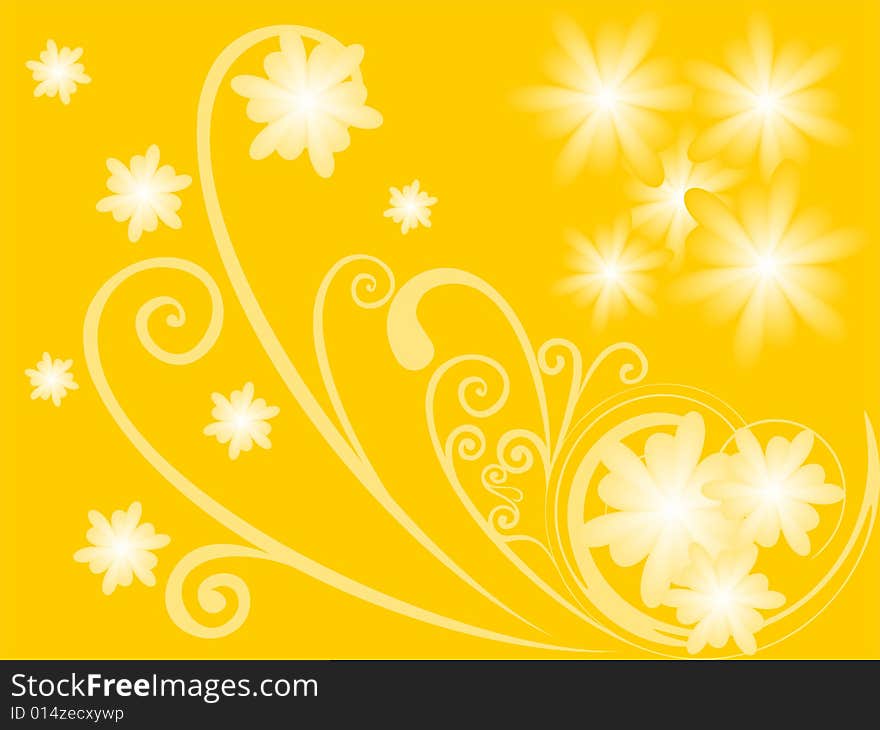 Several flowers pattern formed cute background , vector illustration. Several flowers pattern formed cute background , vector illustration.