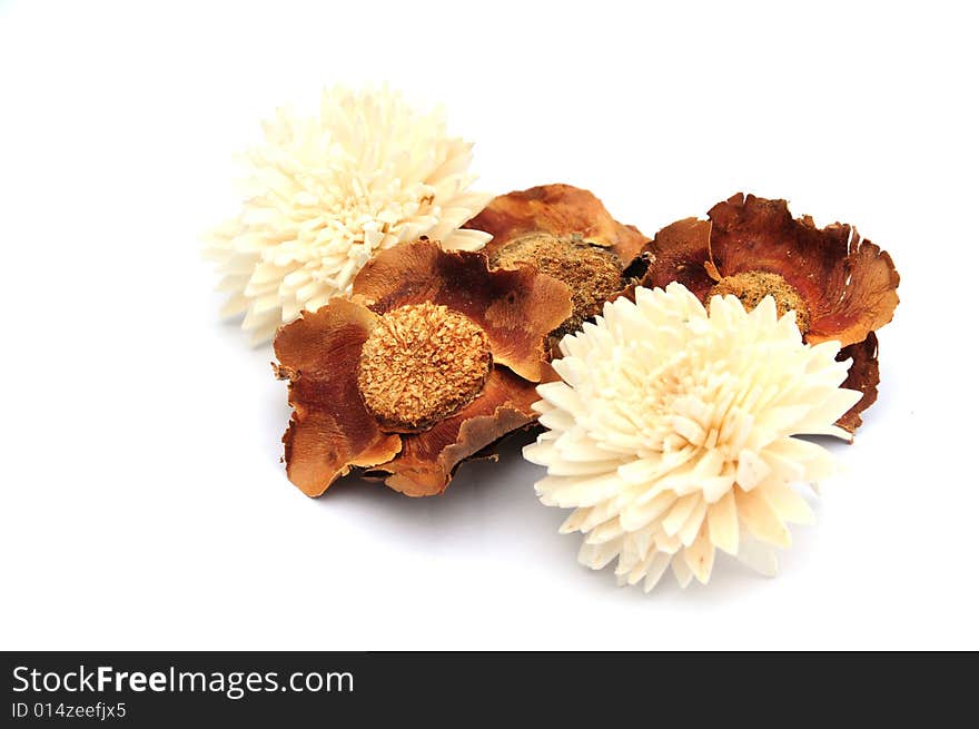 Dried scented flowers