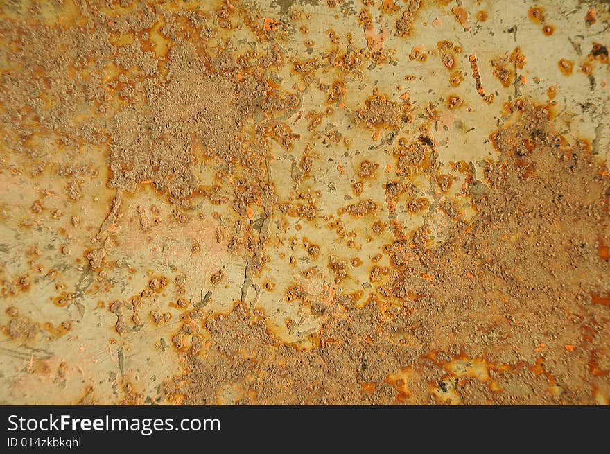 Rusty pattern and dirty background