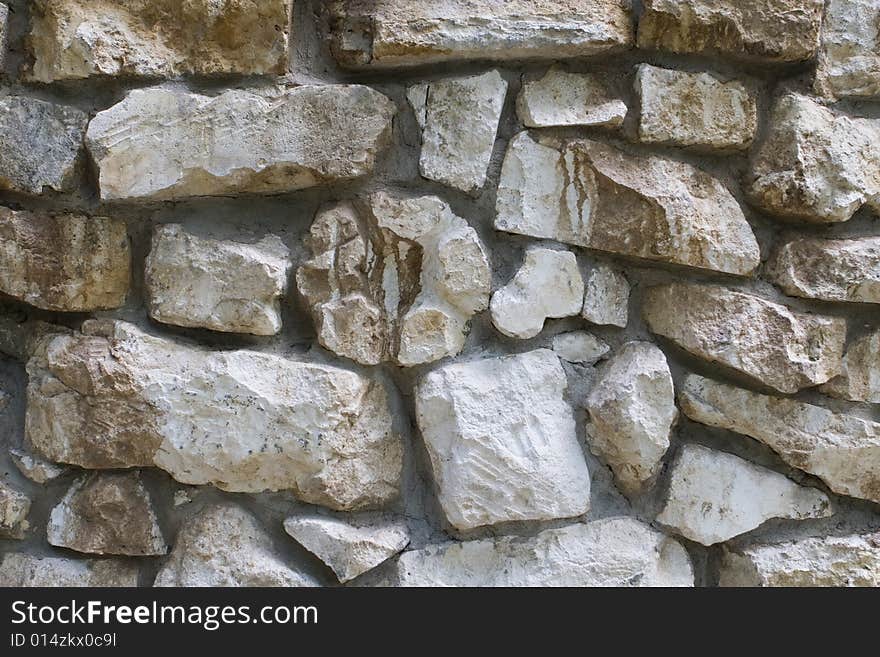 Background of old stone wall