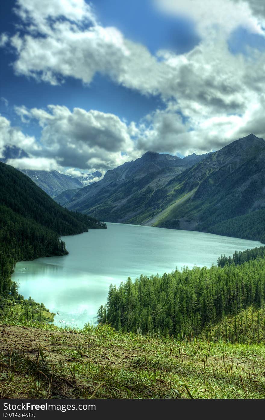 Fantastic landscape. Shot in a mountain. Fantastic landscape. Shot in a mountain.