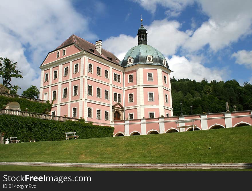 A beautiful chateau located in the Czech republic. A beautiful chateau located in the Czech republic