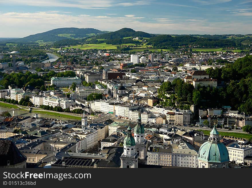 Salzburg city in Austria, Europe