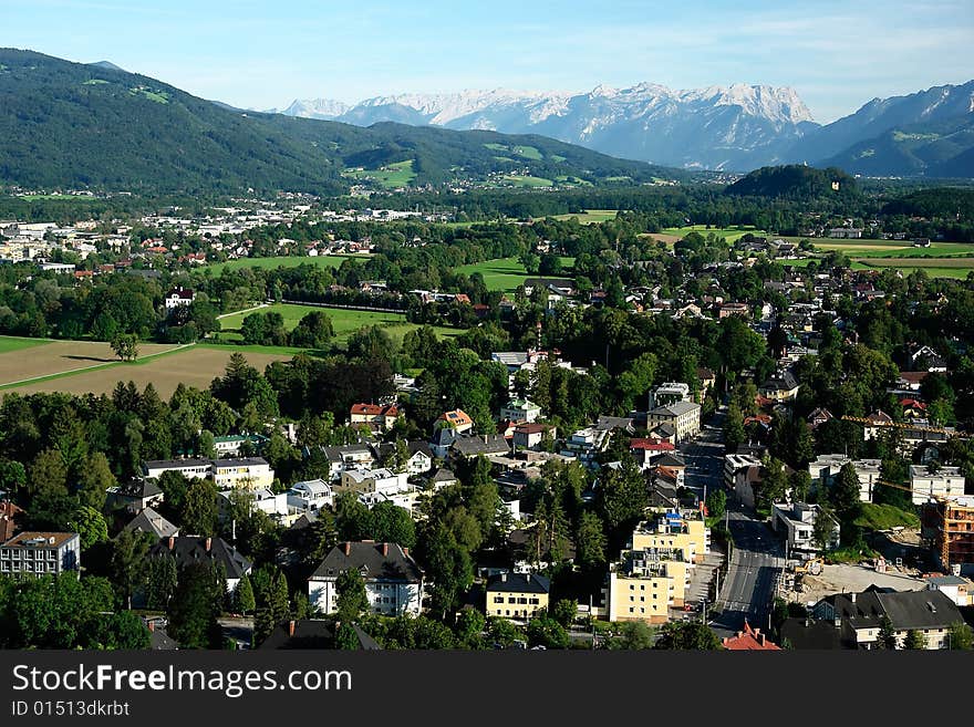 Salzburg city in Austria, Europe