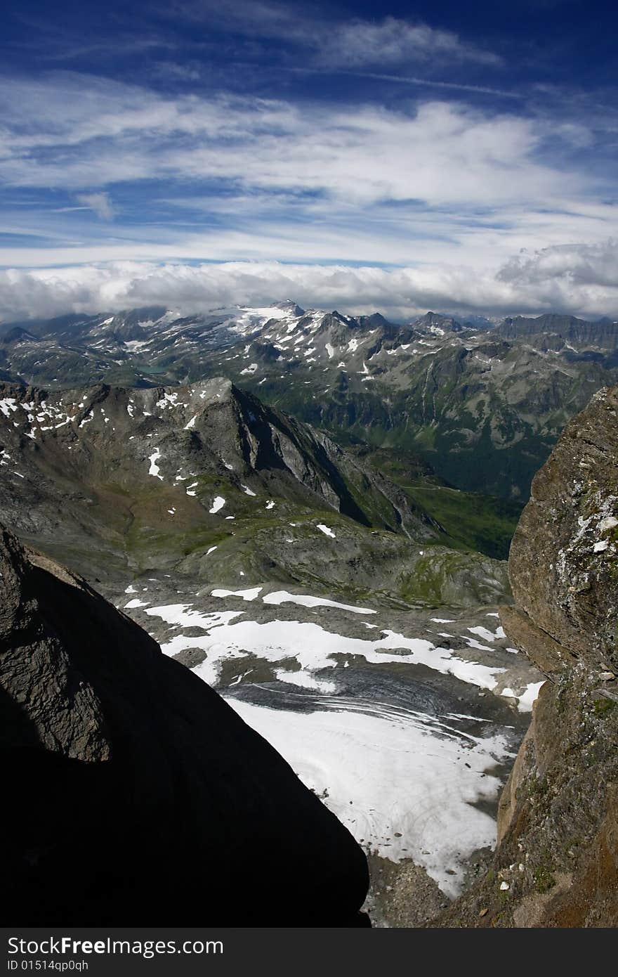 Alps mountains in Austria