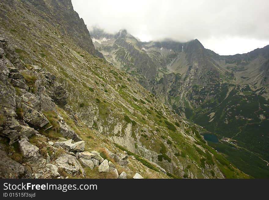 High Tatras Mountains in Slovakia