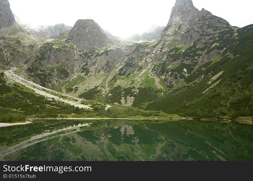 High Tatras Mountains in Slovakia