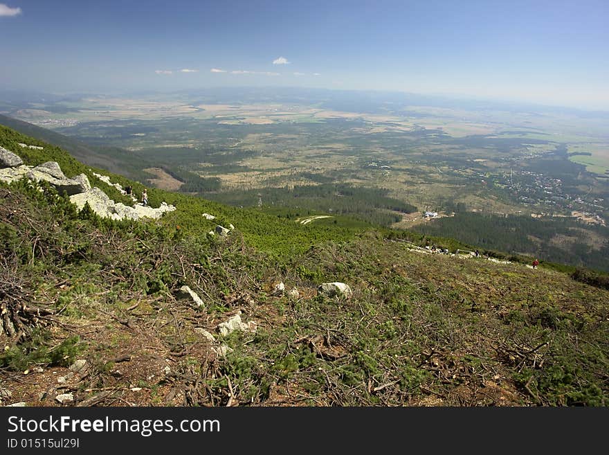 High Tatras Mountains in Slovakia