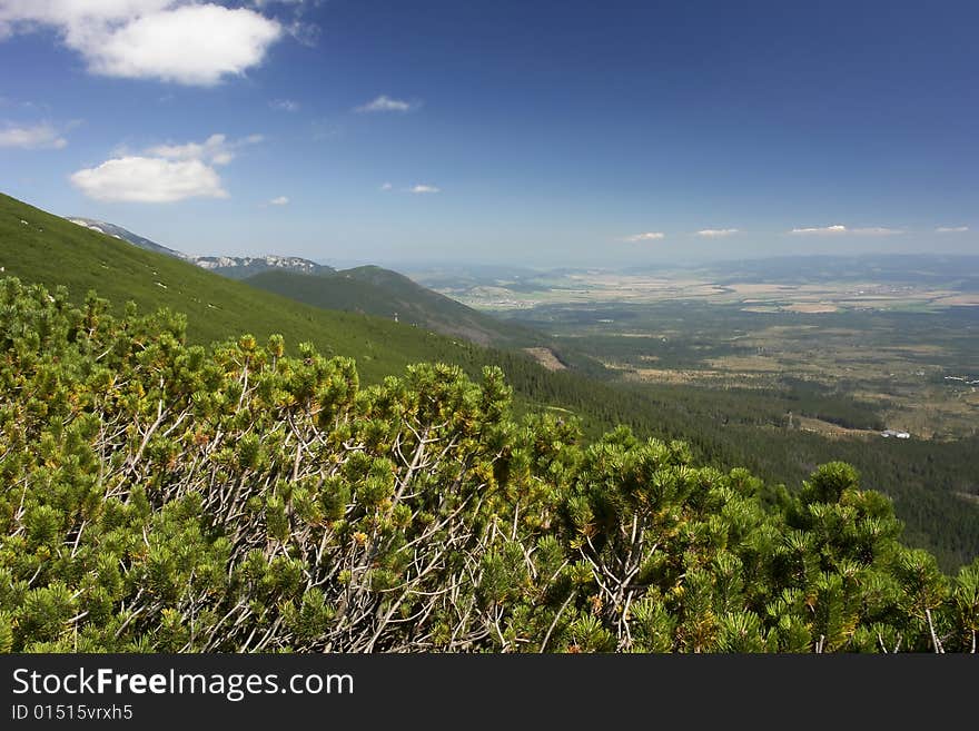 High Tatras Mountains in Slovakia