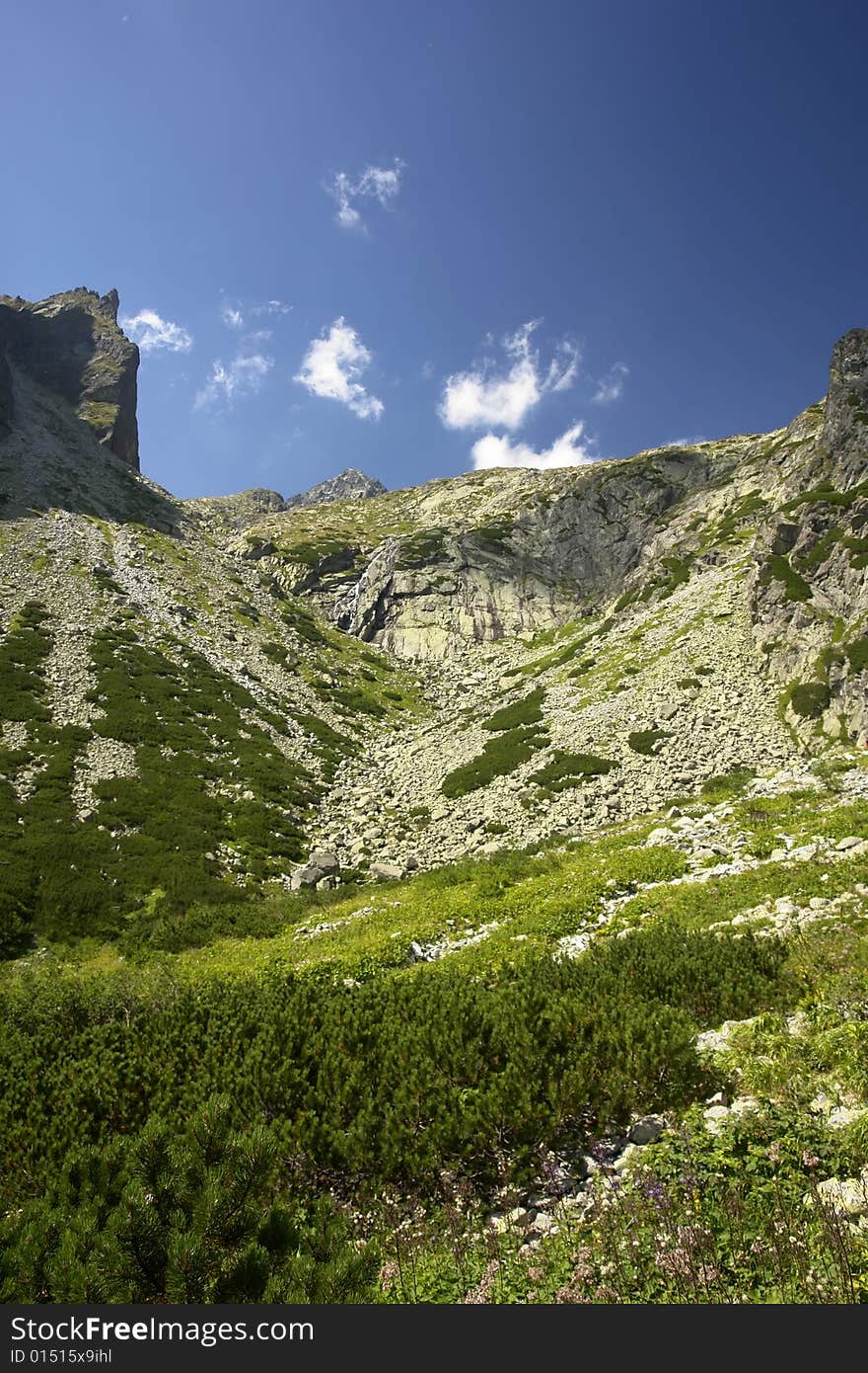 High Tatras Mountains in Slovakia