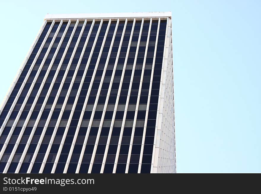 A shot of an office building