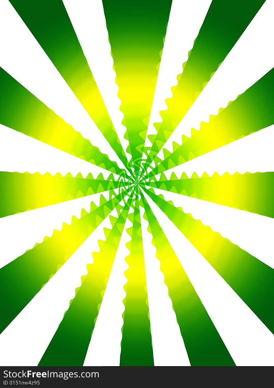 Abstract green yellow background