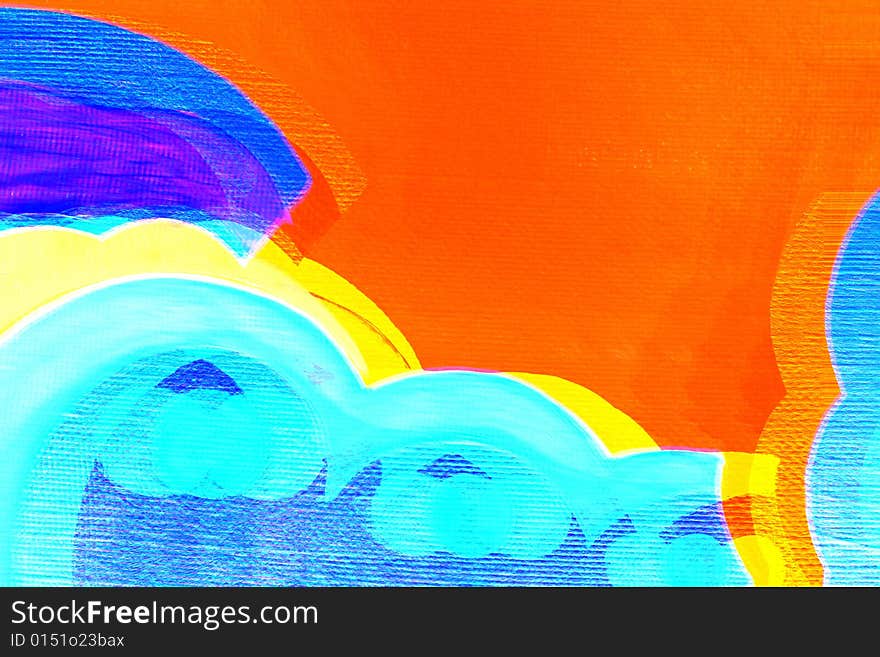 Water-colour fantasy, abstract fantasy, can be used designers for creation and processing of different images. Water-colour fantasy, abstract fantasy, can be used designers for creation and processing of different images