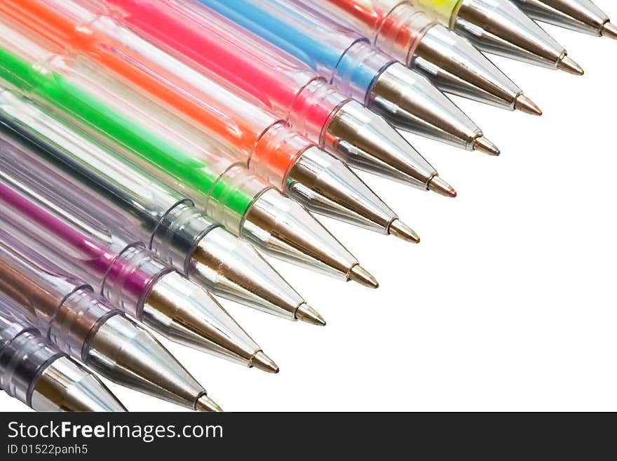 Color ballpoint pens