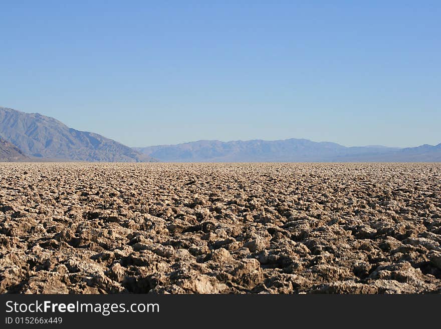 Devil's Golf Course, Death Valley, California