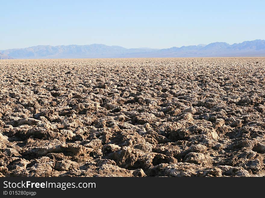 Devil's Golf Course, Death Valley, California