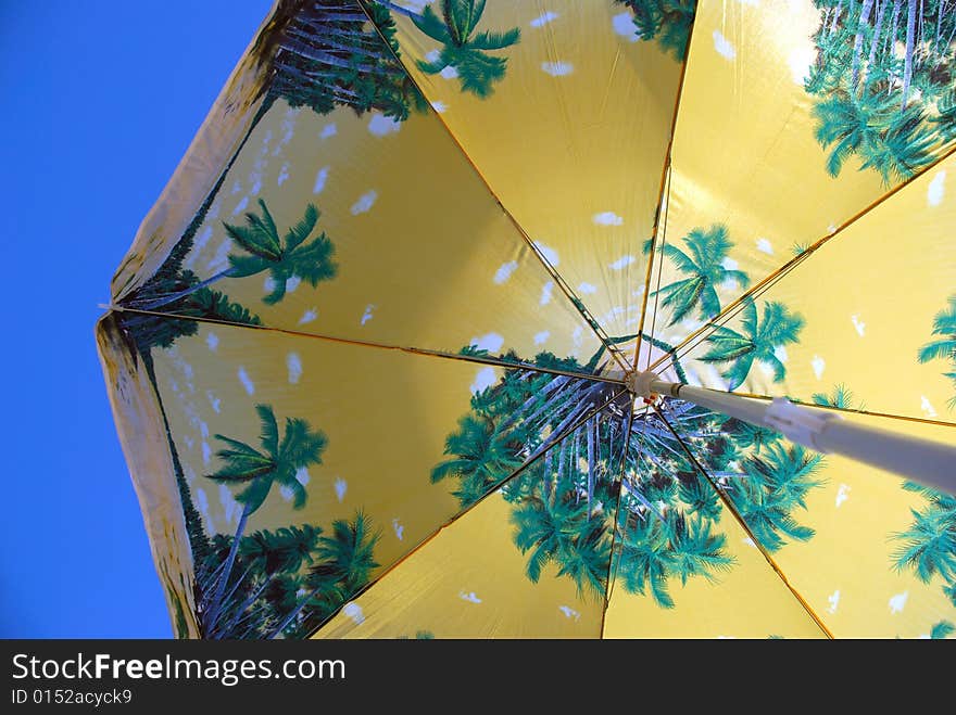 Beach umbrella