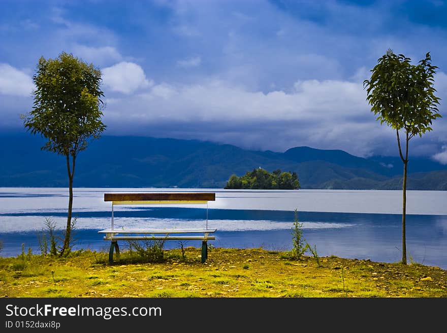 The Chair By The Lake.