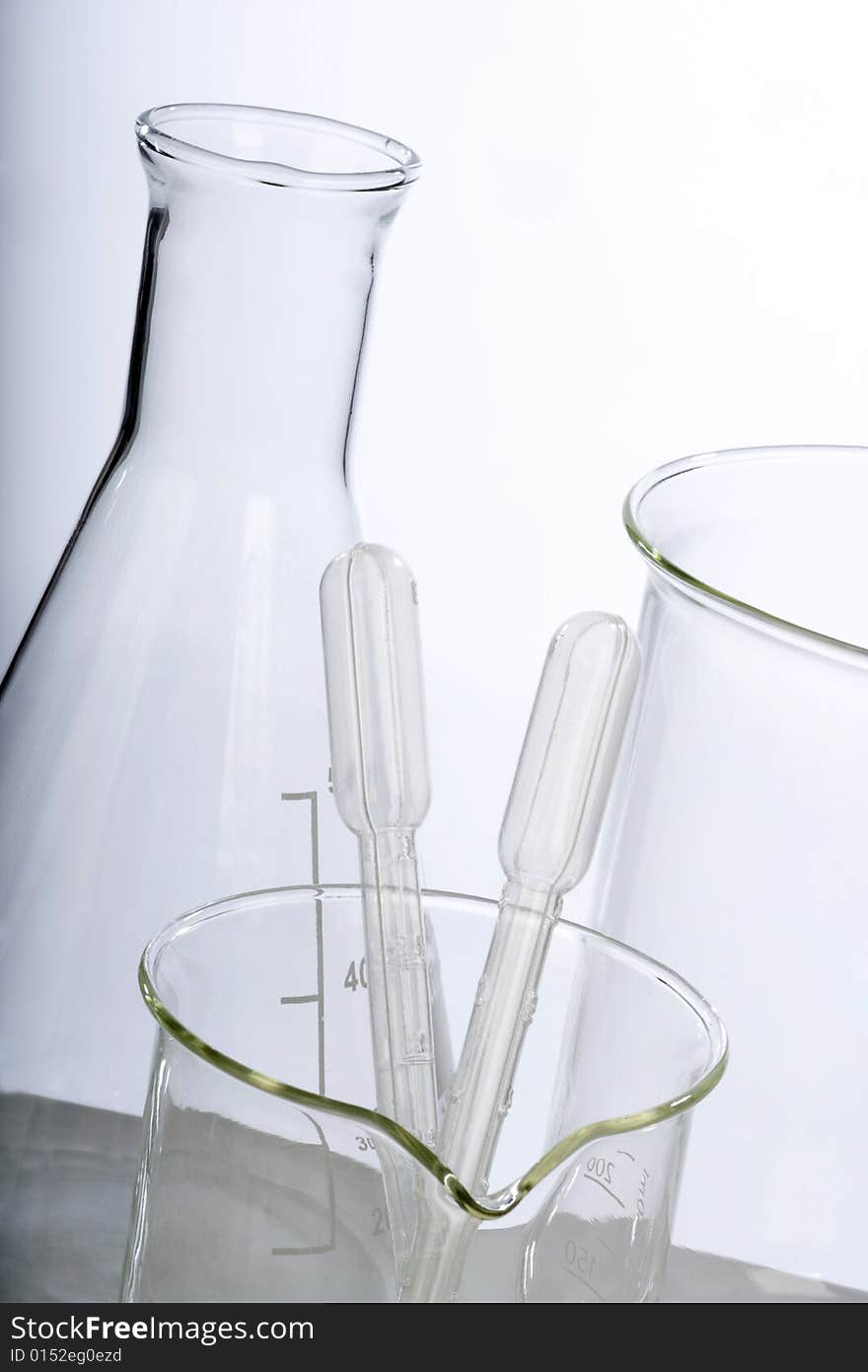 Glassware In Laboratory