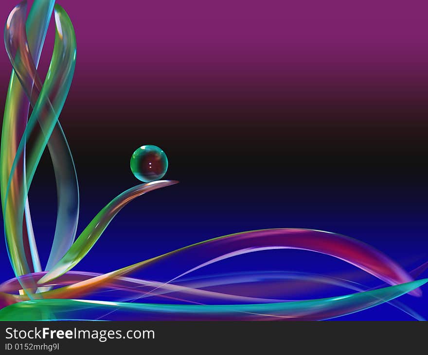 A colours abstract background for desktop